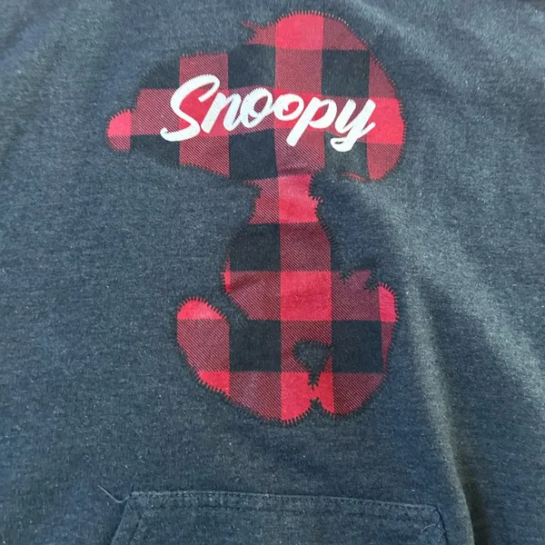 EUC Peanuts Snoopy Women hoodie size S - Image 2