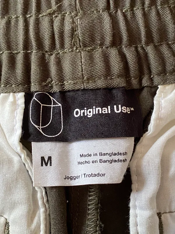 Original Use Olive Green Joggers - Image 6