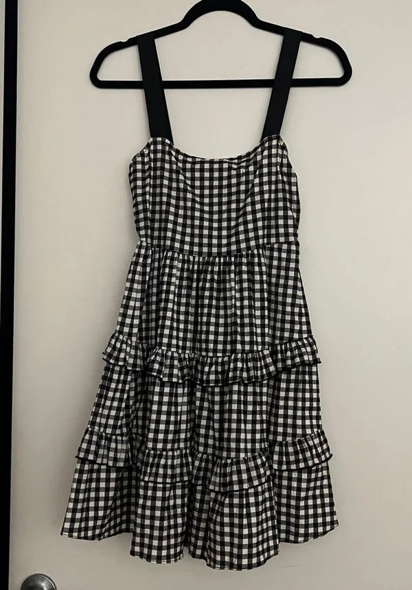 Nwt- Zara Gingham Baby Doll Dress - Image 9