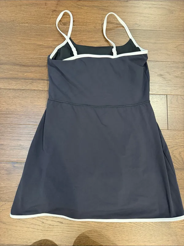 All in Motion Black Soft Wrap Active Tennis Dress Size S/M - C1-512 - Image 5