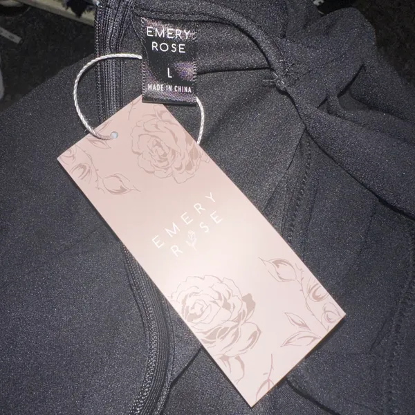 Emery Rose Sleeveless Surplice Belted Wide Leg Jumpsuit - Image 7