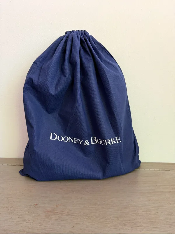 Dooney & Bourke Black Pebbled Leather Crossbody Shoulder Bag Convertible Strap - Image 15