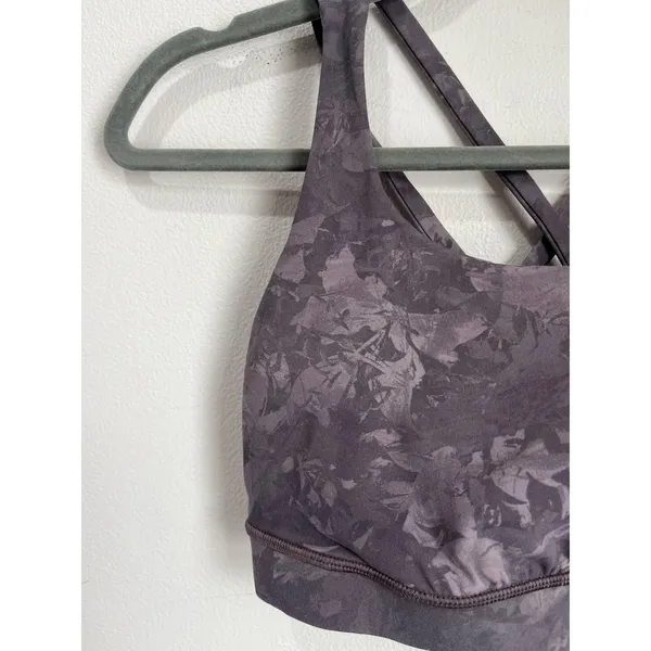 Lululemon Strappy Back Sports Bra Yoga Pilates Gym Athleisure‎ Sz 6 - Image 5