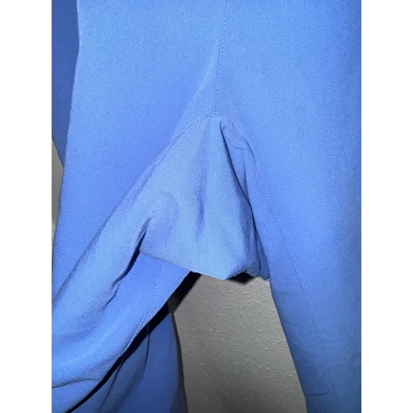 Figs Technical Collection Joggers Scrubs Womens XL Blue Drawstring Comfy Relaxed - Image 4