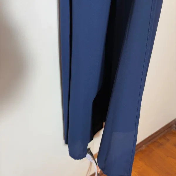 Show Me Your Mumu Hacienda Maxi Dress Size Medium Navy Blue‎ - Image 7