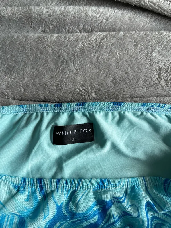 White Fox Mini Skirt - Image 3