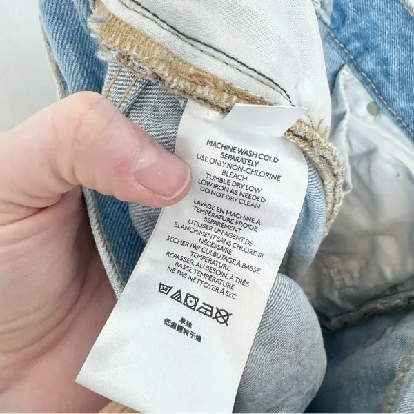 BDG Urban Outfitters BAGGY SKATER wide leg denim jeans 26 - Image 8
