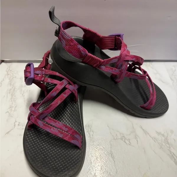 Chaco Women's Sandals‎ with Black and Pink Straps - Image 2