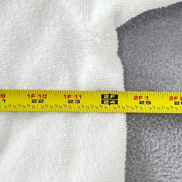 Lauren Ralph Lauren Terry Cloth Robe Women Large White Cotton Belted Spa Classic - Image 10