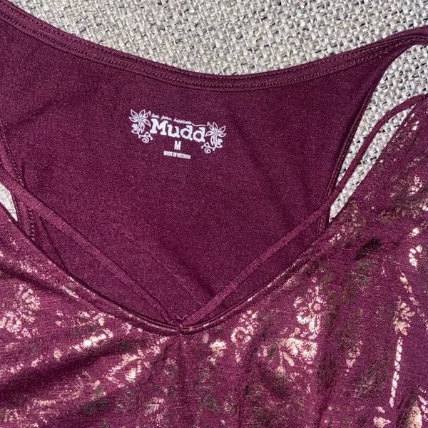 Mudd burgundy top - Image 4