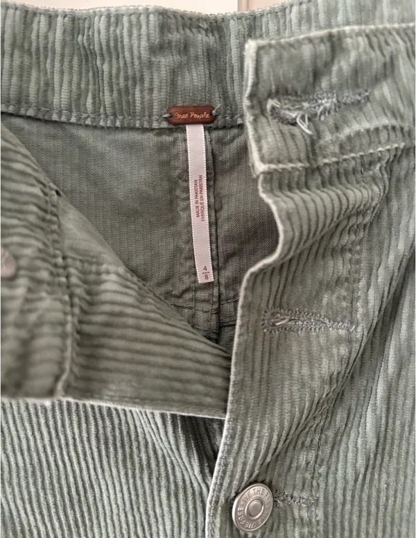 Free People Corduroy Mini Skirt - Image 3