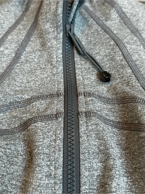 Lululemon Define Jacket Heather Gray Athletic Athleisure Yoga Running Activewear - Image 3