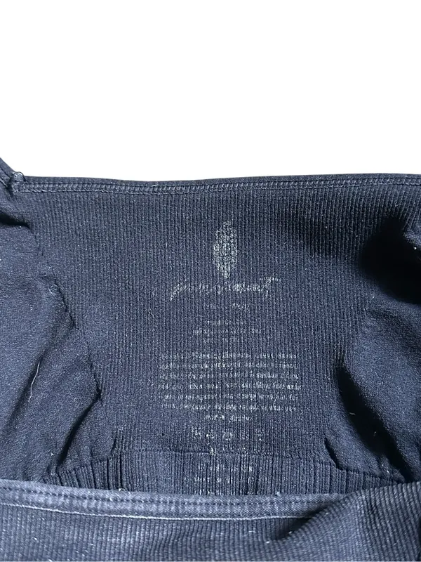 Free People Good Karma Bra Top Gray Athleisure Activewear Casual Beach Summer - Image 3
