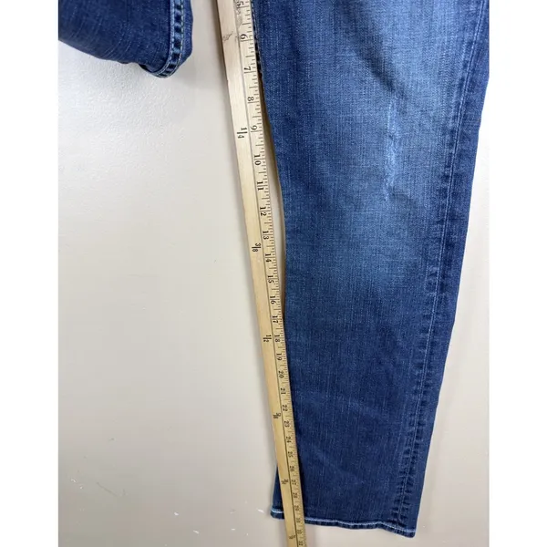 BKE Denim Sierra Bootcut Stretch Jeans Women’s Size 30x31.5 Low Rise Blue Denim - Image 11