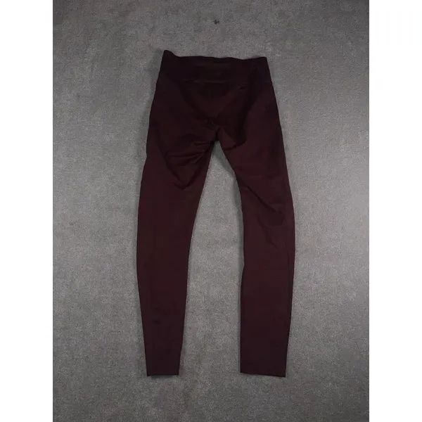 Outdoor Voices Tech Sweat Core 3 4 Leggings Womens Burgundy S Logo Mid Rise - Image 6