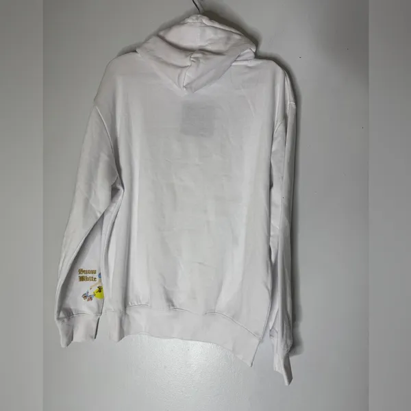 NWT Disney Princess Snow‎ White White Hooded Sweatshirt Small - Image 2