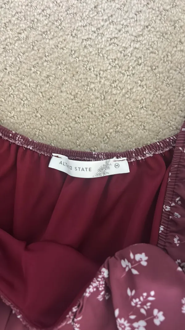 Altar'd State Romper Floral - Image 2