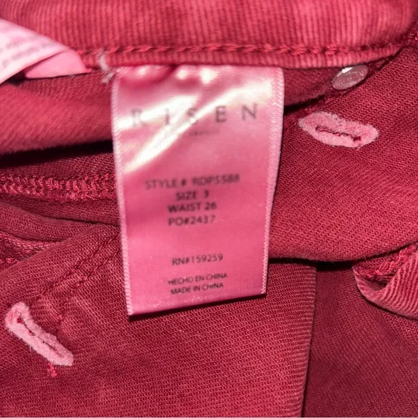 Risen Jeans Size 26 - Image 7