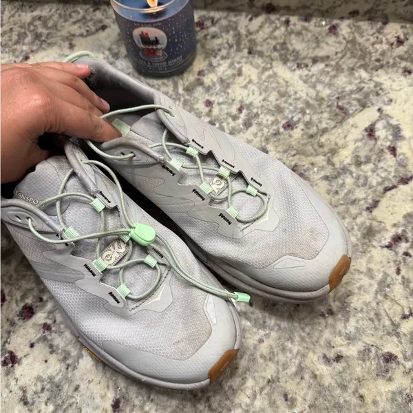 Hoka Grey Transport Hiking Running Shoes - Image 2