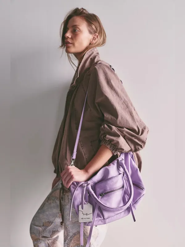 🆕 We The Free | Baby Emerson Tote Bag | Lilac | ✨Sold Out✨ - Image 5