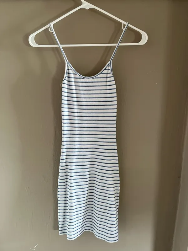 Brandy Melville Striped Dress - Image 4