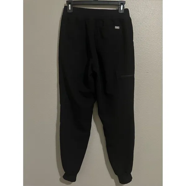 FIGS Zamora Black Multi Pocket Drawstring Jogger Scrub Pants Women’s Size Small - Image 6