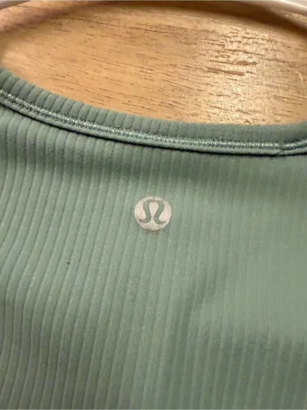 Lululemon All It Takes Back-Twist Ribbed Long-Sleeve Shirt in Crater Blue Size 6 - Image 7