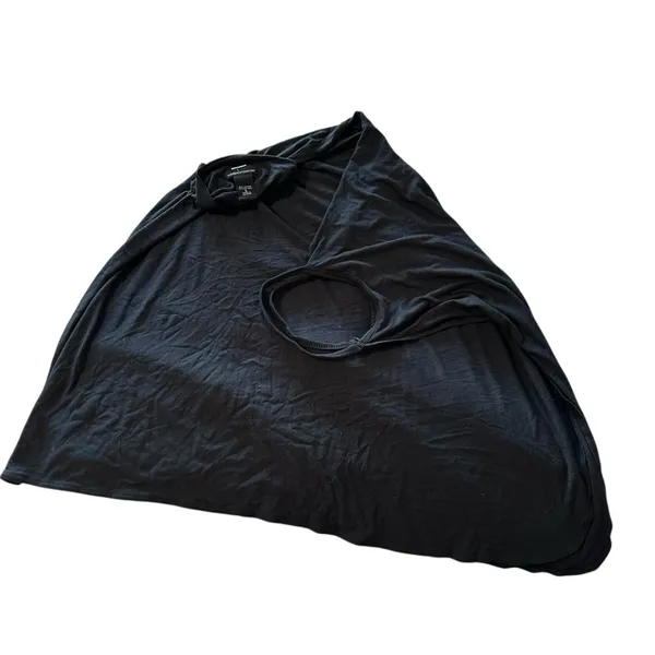 Moda International Black Wrap Around Top - Image 4