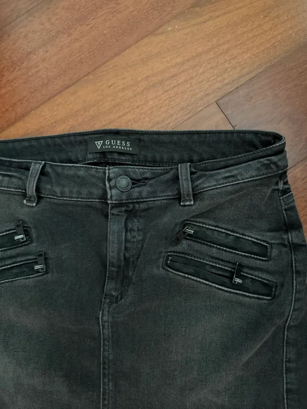DENIM MINI SKIRT - Image 5