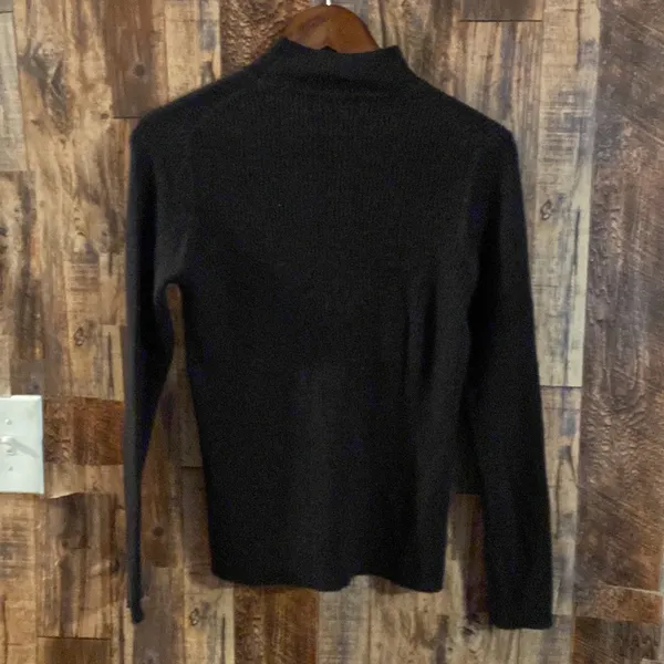 The American Petite by Lord & Taylor Extra fine 100% Merino Wool Black Size S - Image 4