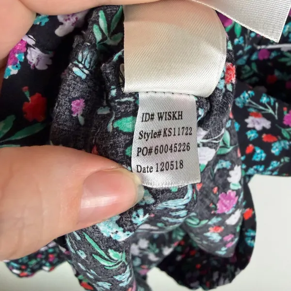 Kate Spade Floral Pajama Set Size XL Multicolor‎ Lounge Comfy Preppy Colorful - Image 6