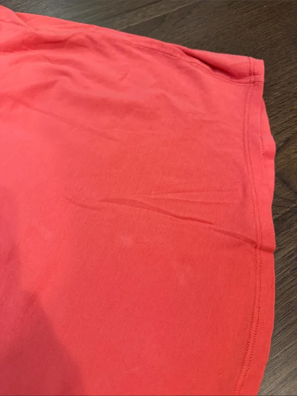 Puma Lululemon Coral Orange Racerback Tank Top Athletic Workout Size 12 - C30-098 - Image 3
