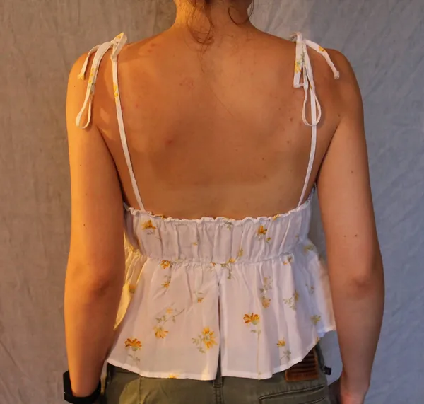 Lottie Moss Floral Tie Top - Image 3