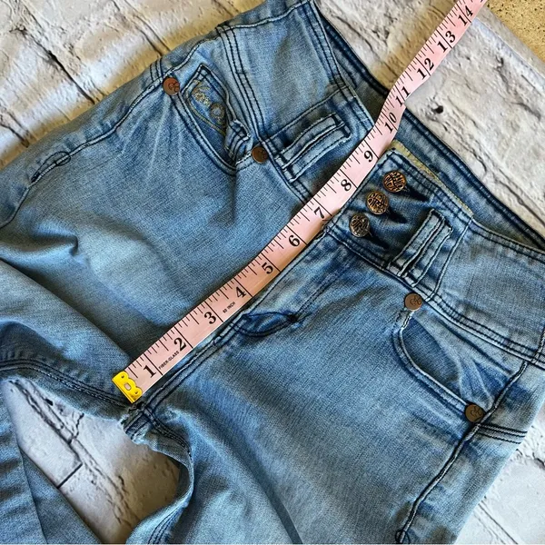 VTG Y2K Von Dutch Jeans Size 26 FLAW - HOLE - Image 8