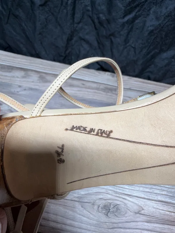 Kate spade beige open toe heels  - Image 5