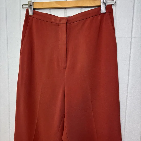 Babaton Terracotta‎ Maroon Wide Leg Pants Size 2 - Image 2