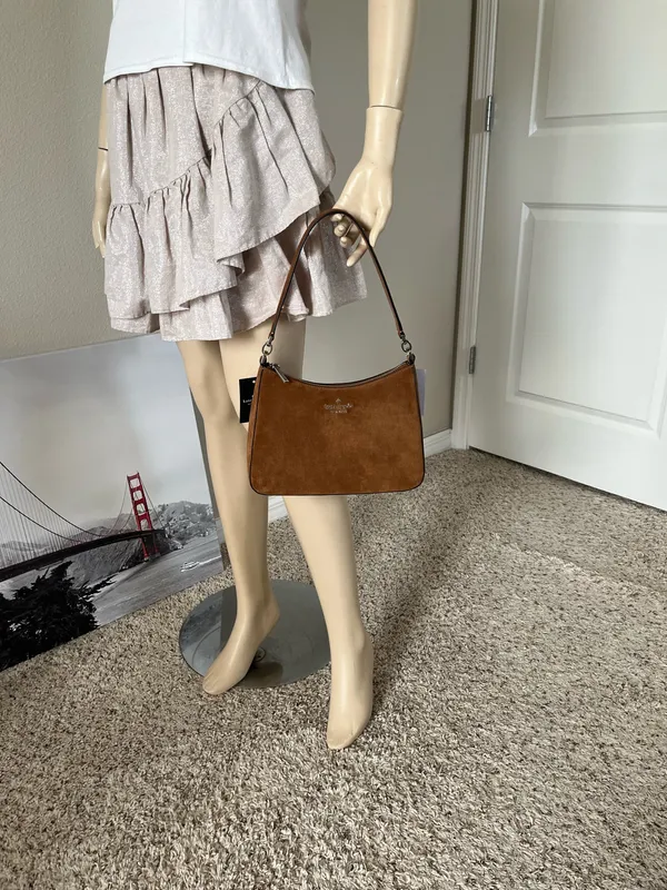 Kate Spade Margot Suede Medium Shoulder Bag - Image 8