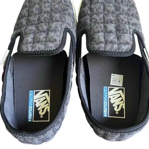 VANS NEW Unisex Slip Er Asphalt Marshmallow Leopard Print Shoe Size 7 or 9 #147 - Image 7