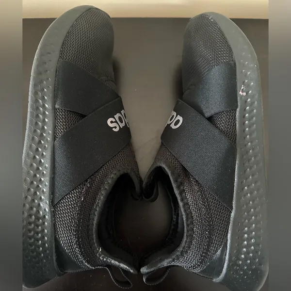 Adidas Puremotion Adapt Black Cloudfoam Slip-On Sneakers - Image 11