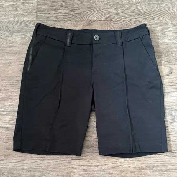 Lululemon Club Short Women's Size 8 Black 9" Golf Tennis Stretch Shorts - Image 4
