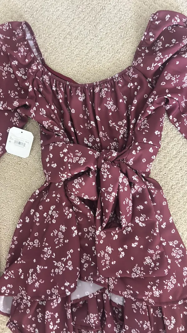 Altar'd State Romper Floral - Image 4