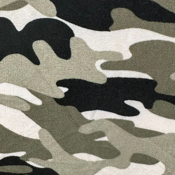 NEW Almost Famous Women's S Green Camo Print‎ Top - Image 7