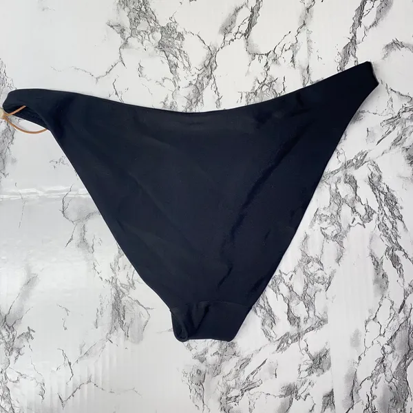 NWT Quince Black Italian High-Leg Bikini Swim Bathing Suit Bottom Womens Size XS - Image 7