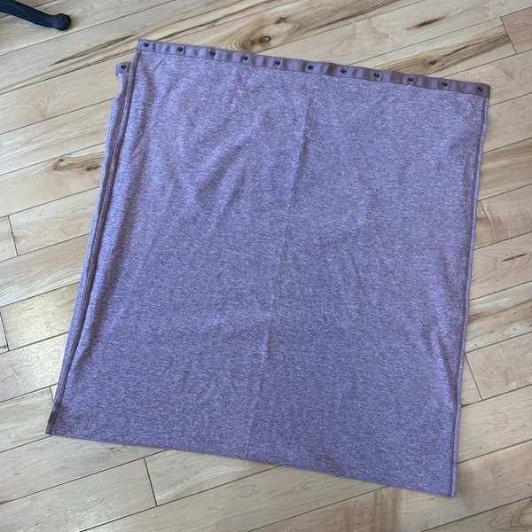 Lululemon Vinyasa heathered auburn convertible snap layering scarf or shawl - Image 10