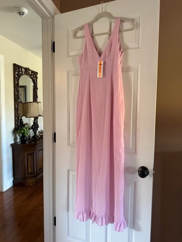 Chiffon Ruffle Dress - Image 5