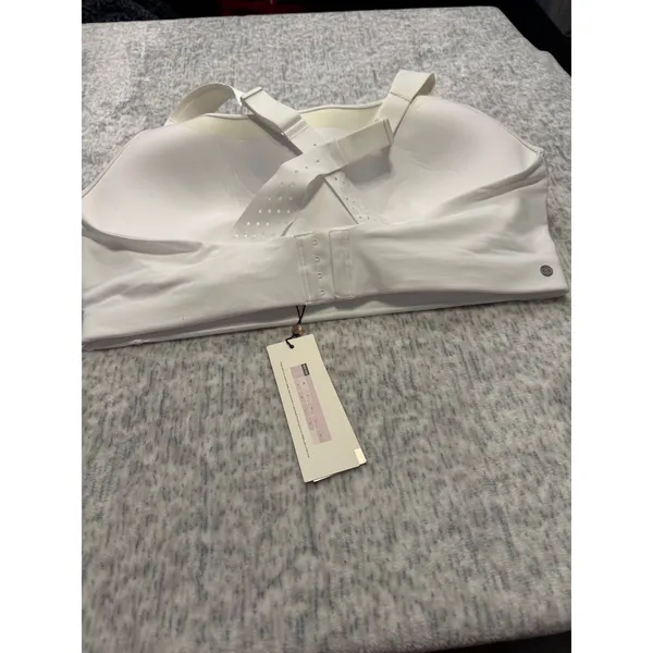 CALIA‎ Empower Bra High Support Pure White Womens Size 42DD Sports Bra New - Image 5