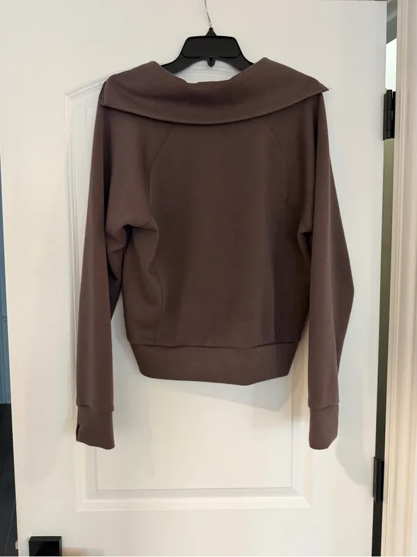 Spanx Air Essentials 1/4 Zip Sweatshirt - Image 4