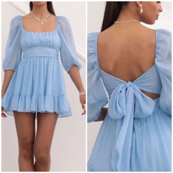 Lucy in the Sky Neia Babydoll Dress Size XS - Image 2