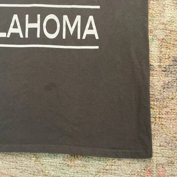 Gildan U.S. Army Fort Sill Oklahoma Grey and White Women’s T-Shirt - Image 4