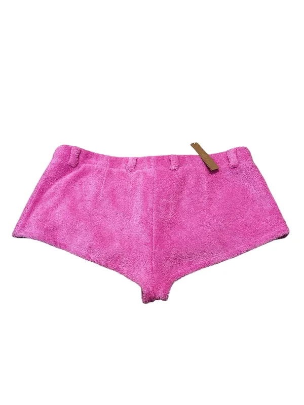 Skims Terry Cover-Up Short Micro Mini Shorts Low Rise Beach Vacation Lounge NWT - Image 5